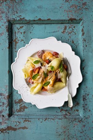 Prawn pasta