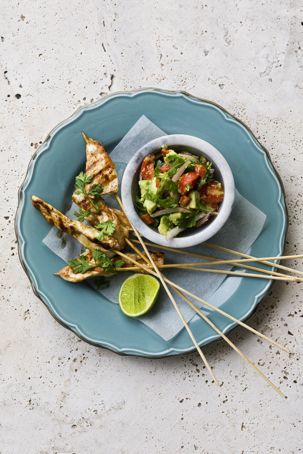 Chicken skewers